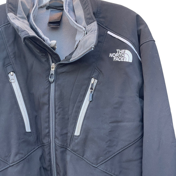 The North Face Black/Gray Vortex Triclimate 3-in-1 Convertible Jacket-Mens Small - Picture 5 of 15